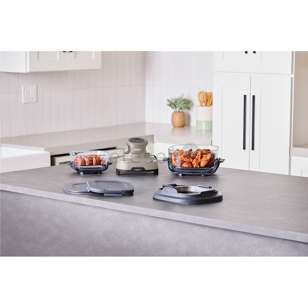 Ninja CRISPi 4-in-1, 1700 W, 3.8 L, smėlio spalvos - Nešiojama karšto oro gruzdintuvė