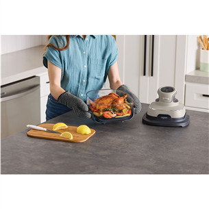 Ninja CRISPi 4 в 1, 1700 Вт, 3,8 л, бежевый - Портативный аэрогриль