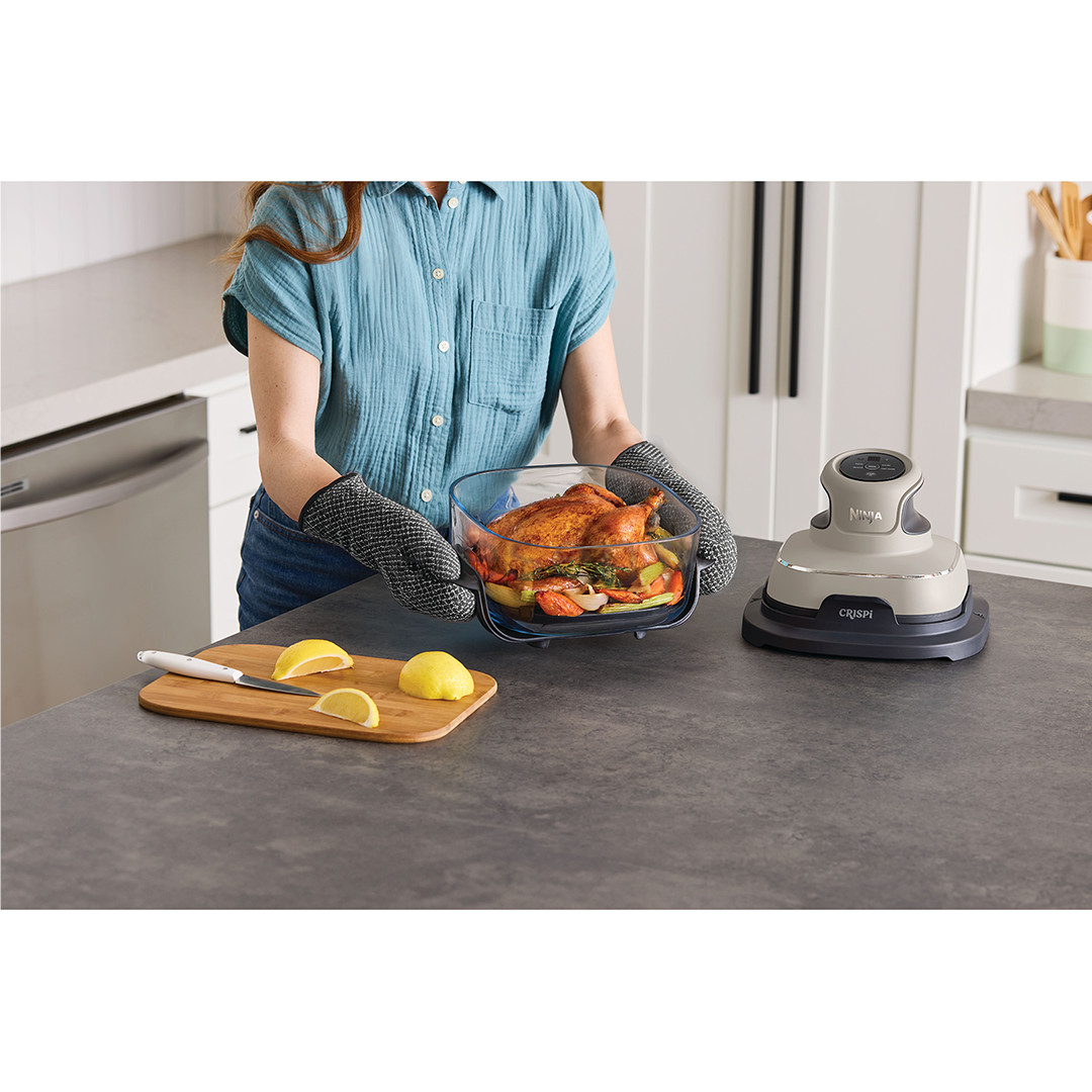 Ninja CRISPi 4 в 1, 1700 Вт, 3,8 л, бежевый - Портативный аэрогриль
