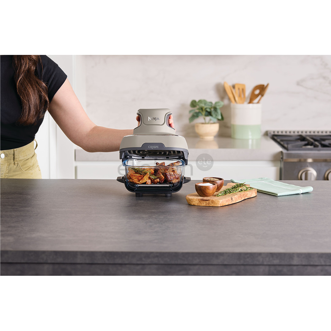Ninja CRISPi 4 в 1, 1700 Вт, 3,8 л, бежевый - Портативный аэрогриль