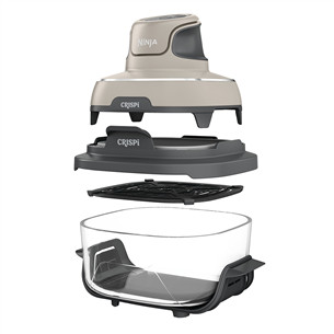 Ninja CRISPi 4 в 1, 1700 Вт, 3,8 л, бежевый - Портативный аэрогриль