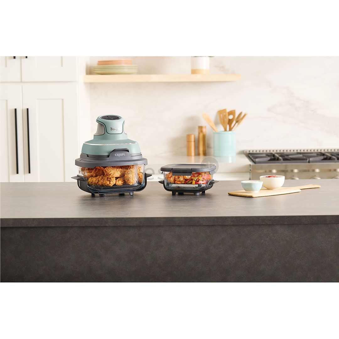 Ninja CRISPi 4 в 1, 1700 Вт, 3,8 л, зеленый - Портативный аэрогриль