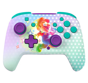 Turtle Beach Rematch Mario, Nintendo Switch, violetinis/žalsvas - Belaidis žaidimų pultelis TBC-8101-95