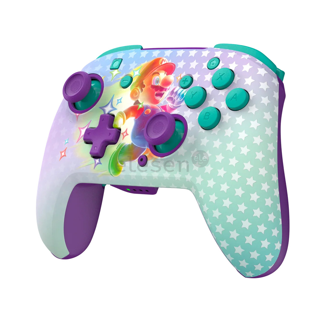 Turtle Beach Rematch Mario, Nintendo Switch, violetinis/žalsvas - Belaidis žaidimų pultelis