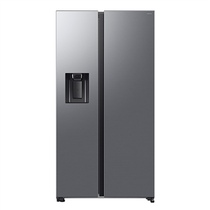 Samsung Bespoke AI, NoFrost, 640 L, height 179 cm, silver - SBS-refrigerator RS70F65KETEO