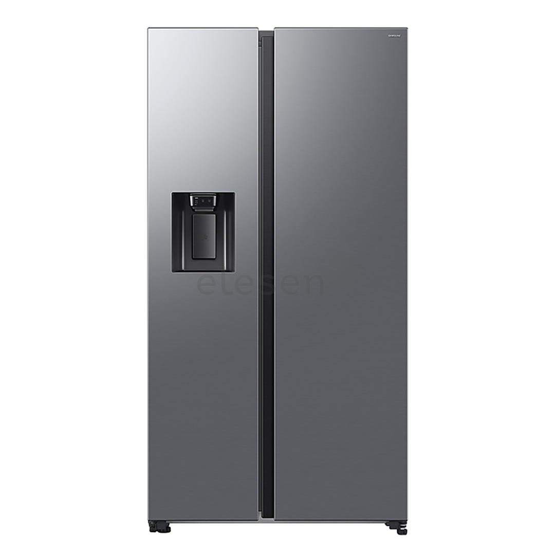 Samsung Bespoke AI, NoFrost, 640 L, aukštis 179 cm, sidabro spalvos - SBS Šaldytuvas