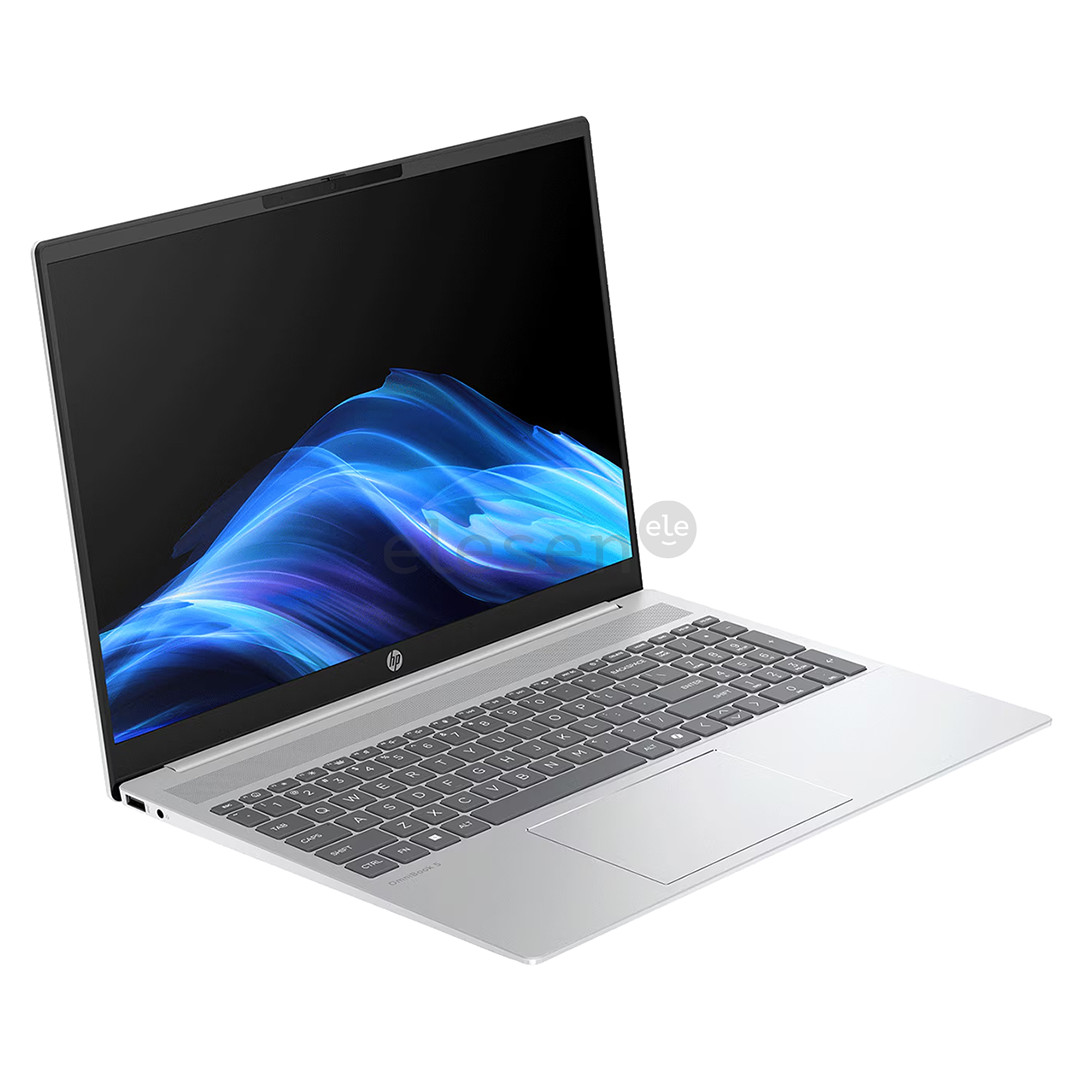 HP OmniBook 5, 16'', WUXGA, Intel i5, 16 GB, 512 GB, ENG, sidabro spalvos - Nešiojamasis kompiuteris