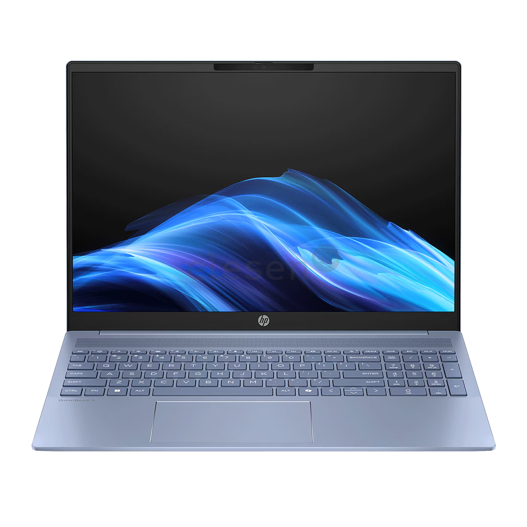 HP OmniBook 5, 16'', WUXGA, Intel i5, 16 GB, 512 GB, ENG, mėlynas - Nešiojamasis kompiuteris