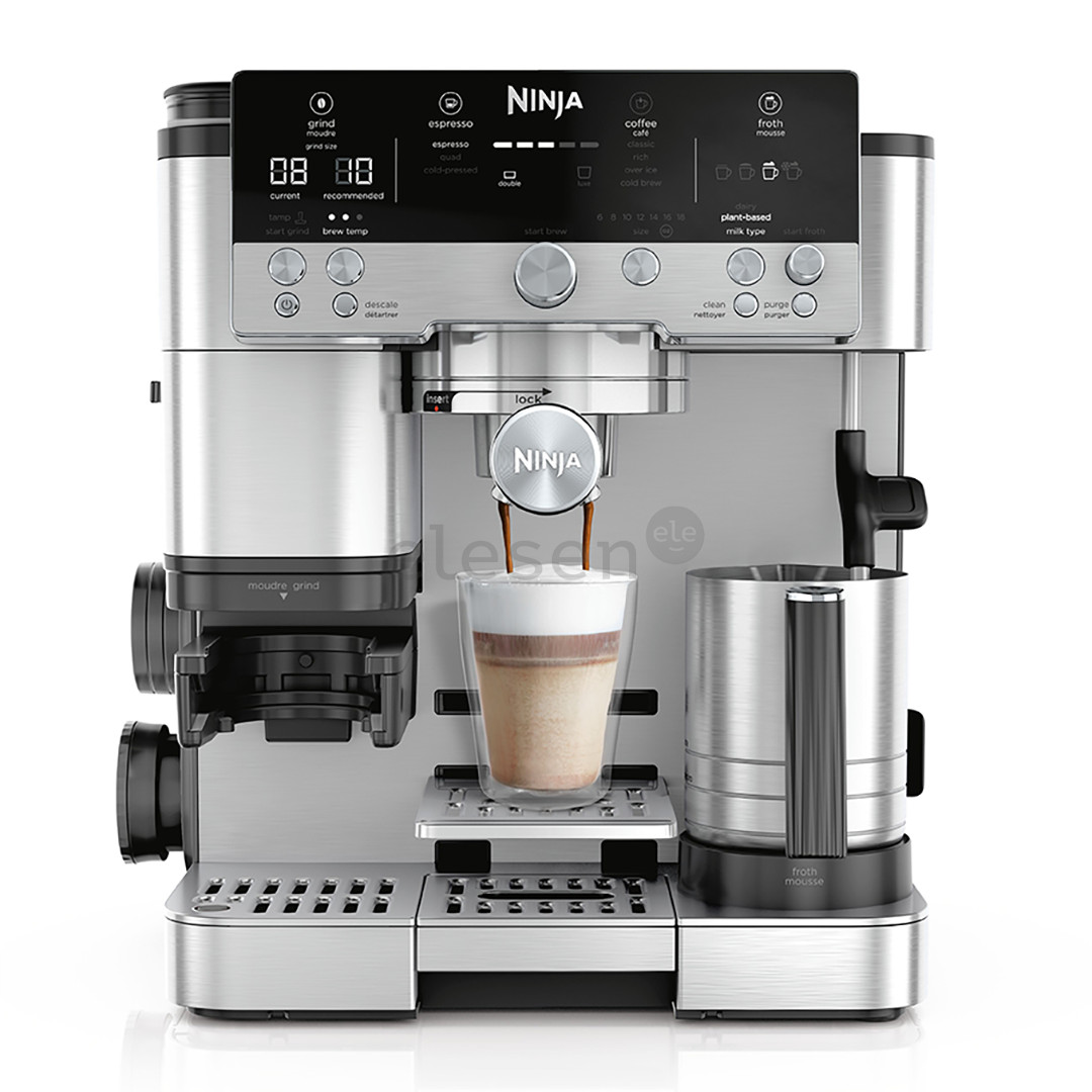 Ninja Luxe Café Premier, black/stainless steel - Espresso machine