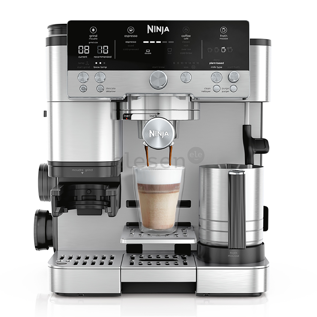 Ninja Luxe Café Premier, черный/нерж. сталь - Кофемашина