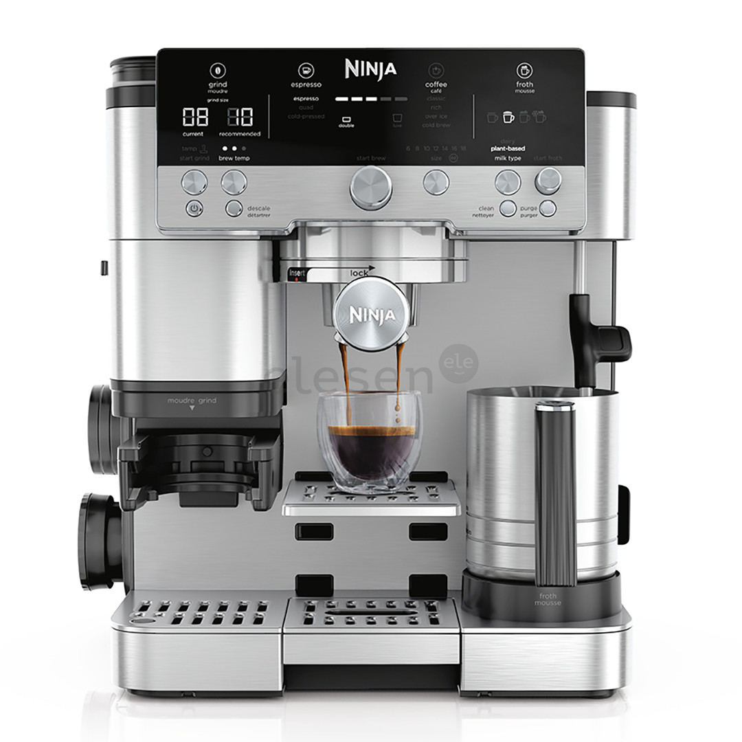 Ninja Luxe Café Premier, black/stainless steel - Espresso machine