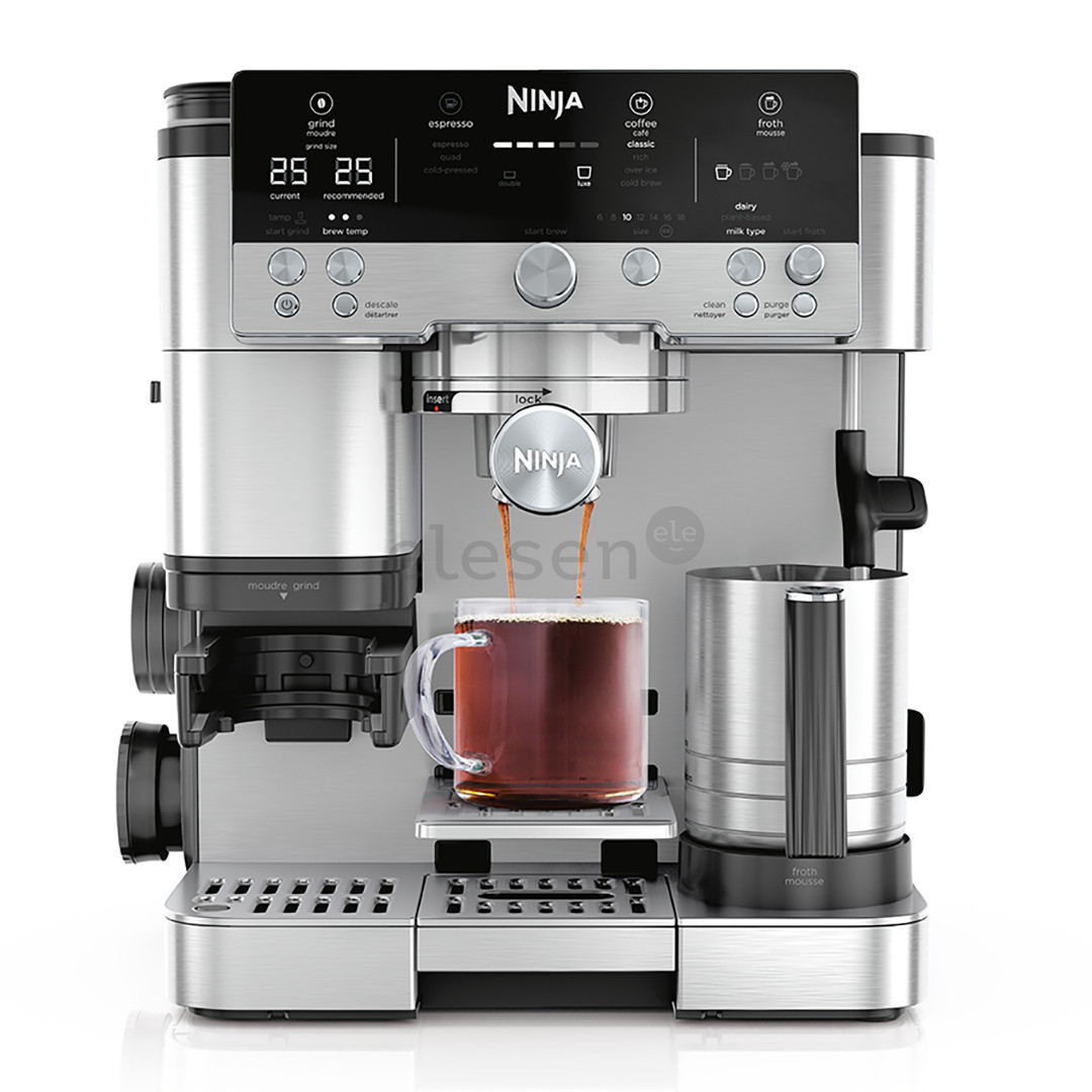 Ninja Luxe Café Premier, black/stainless steel - Espresso machine