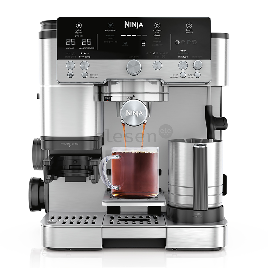 Ninja Luxe Café Premier, черный/нерж. сталь - Кофемашина