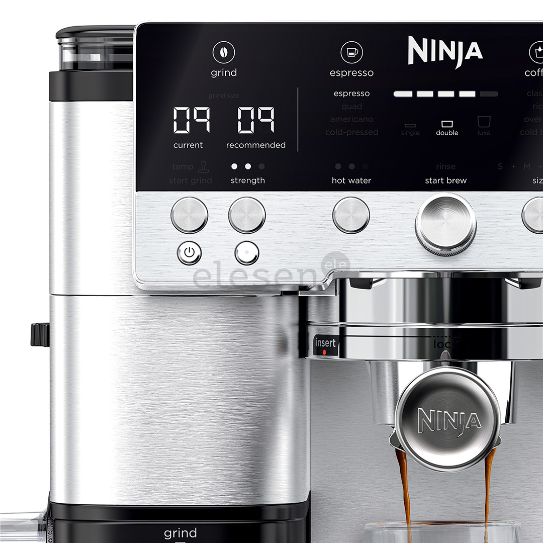 Ninja Luxe Café Premier, black/stainless steel - Espresso machine