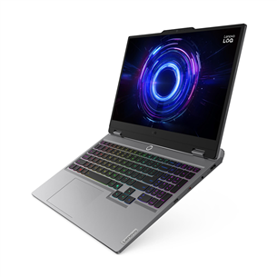 Lenovo LOQ 15IRX10, 15,6'', Full HD, 144 Hz, i5, 24 GB, 1 TB, RTX 5050, ENG, pilkas - Nešiojamasis kompiuteris