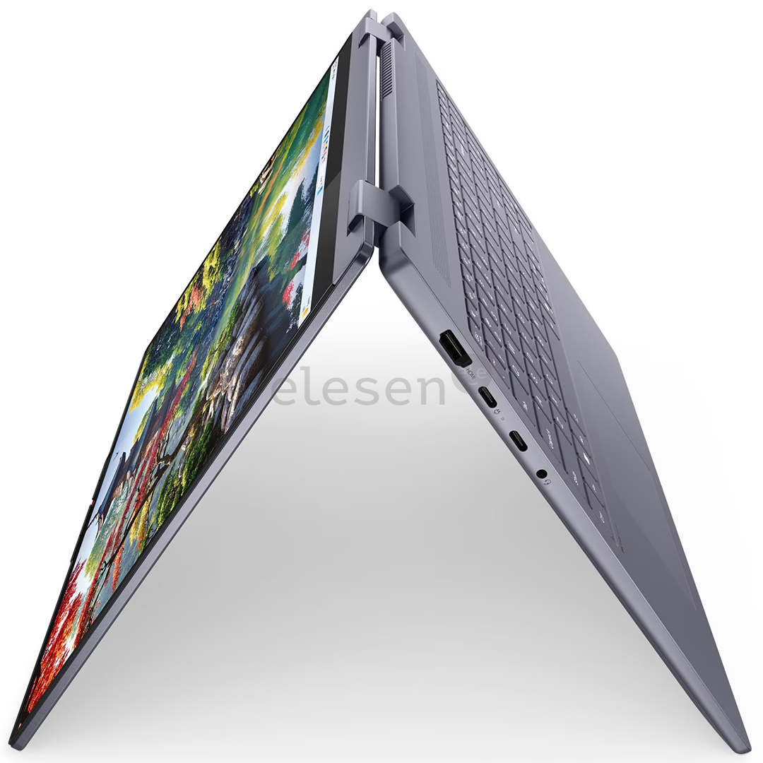 Lenovo IdeaPad 5 2-in-1 16IAL10, 16", WUXGA, Ultra 5, 16 GB, 512 GB, ENG, pilkas - Nešiojamas kompiuteris