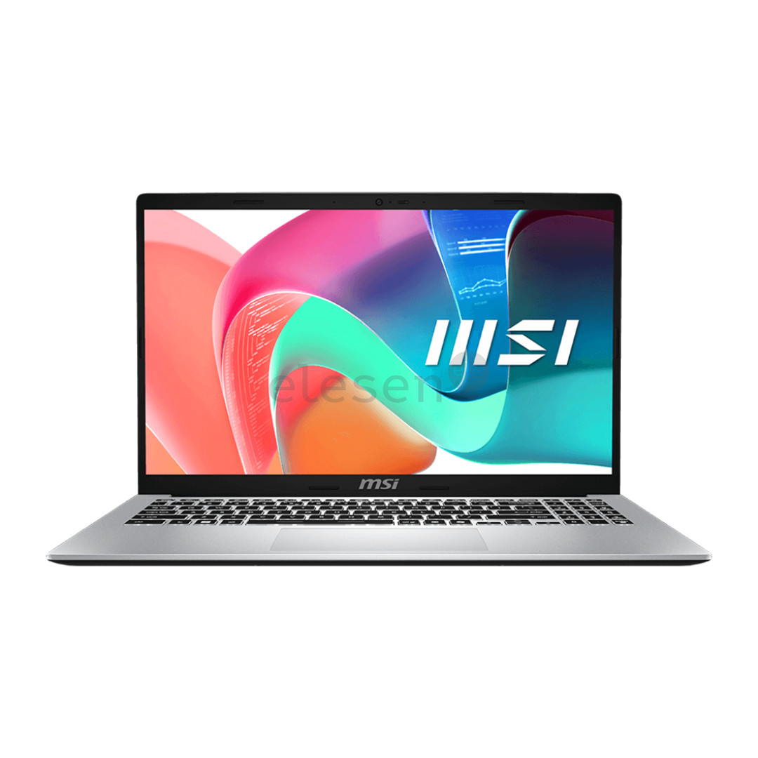 MSI Modern 15 F13M, 15,6'', i5, 16 GB, 512 GB, sidabro spalvos - Nešiojamasis kompiuteris