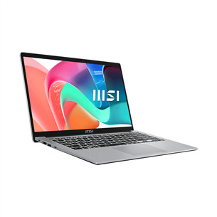 MSI Modern 15 F13M, 15,6'', i5, 16 GB, 512 GB, sidabro spalvos - Nešiojamasis kompiuteris