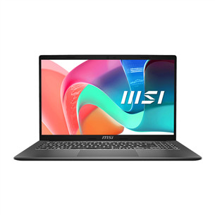 MSI Modern 15 F13M, 15,6'', i3, 16 GB, 512 GB, tamsiai pilkas - Nešiojamasis kompiuteris MODERN15-F13MG-473NL