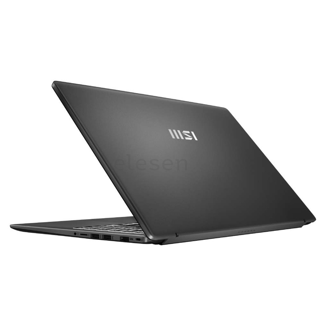 MSI Modern 15 F13M, 15,6'', i3, 16 GB, 512 GB, tamsiai pilkas - Nešiojamasis kompiuteris
