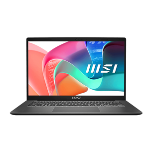 MSI Modern 14 F13M, 14'', i5, 16 GB, 512 GB, ENG, tamsiai pilkas - Nešiojamas kompiuteris MODERN14-F13MG-292NL