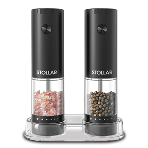 Stollar the Salt & Pepper, black - Salt and pepper grinder SSP405