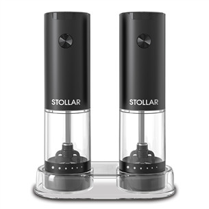 Stollar the Salt & Pepper, black - Salt and pepper grinder
