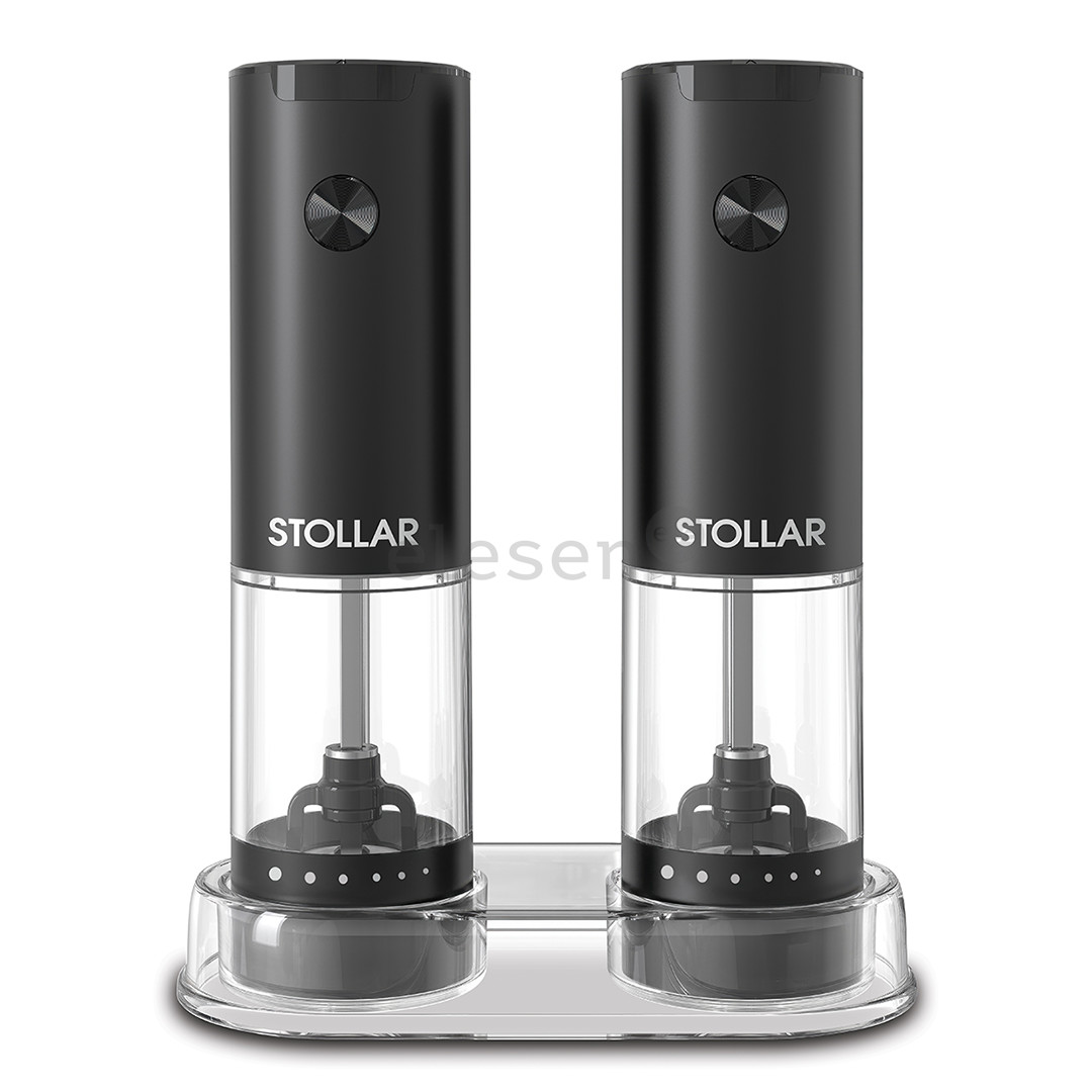 Stollar the Salt & Pepper, black - Salt and pepper grinder