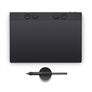 Wacom Intuos Pro (2025) Medium, juoda - Grafinė planšetė PTK670K0B