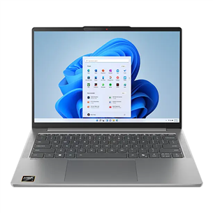 Lenovo IdeaPad Slim 5 14ARP10, 14'', WUXGA, OLED, Ryzen 7, 16 GB, 512 GB, ENG, pilkas - Nešiojamas kompiuteris 83HT002XNT