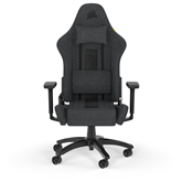 Corsair TC100 Relaxed Fabric, juoda/pilka - Žaidimų kėdė