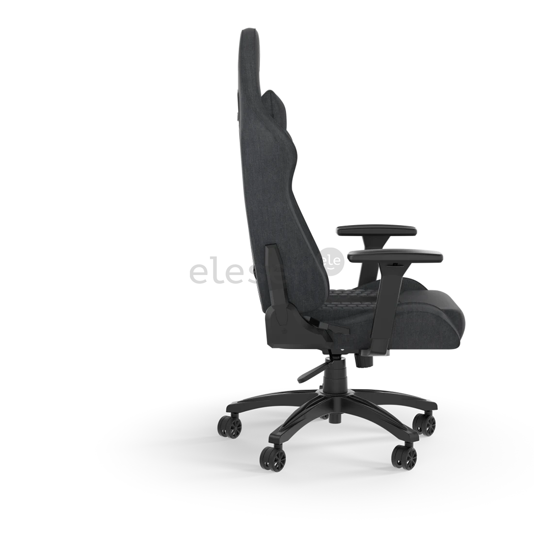 Corsair TC100 Relaxed Fabric, juoda/pilka - Žaidimų kėdė