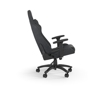 Corsair TC100 Relaxed Fabric, juoda/pilka - Žaidimų kėdė