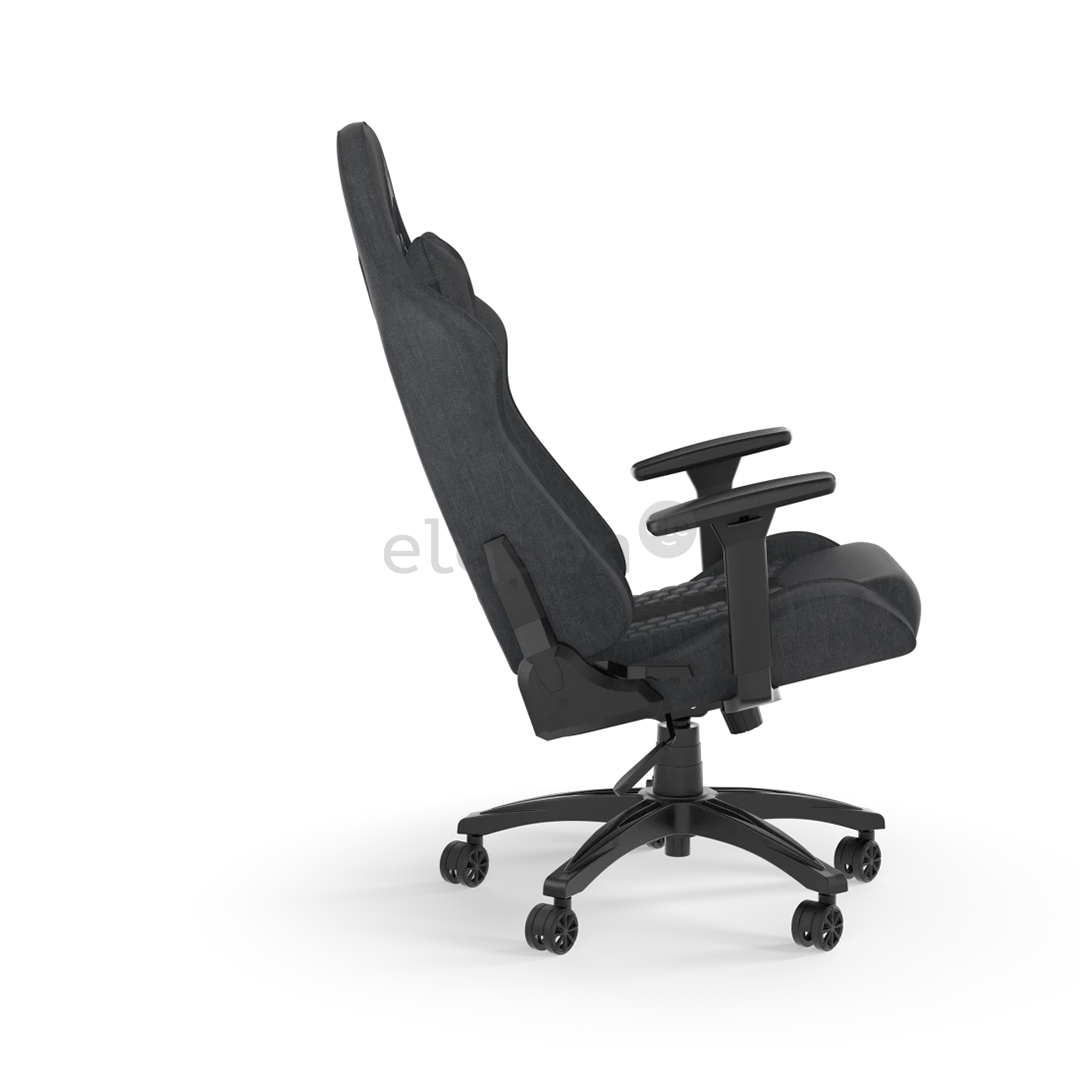 Corsair TC100 Relaxed Fabric, juoda/pilka - Žaidimų kėdė