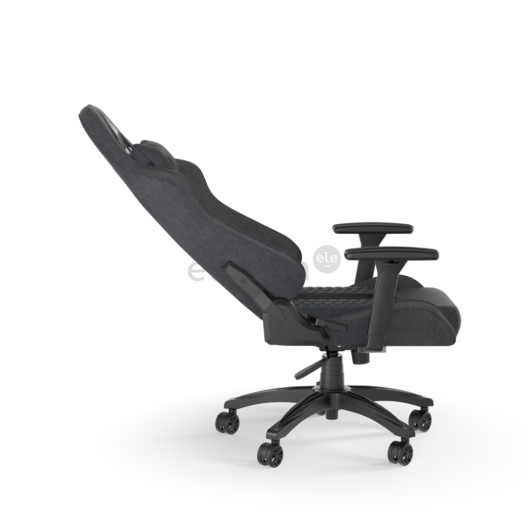 Corsair TC100 Relaxed Fabric, juoda/pilka - Žaidimų kėdė