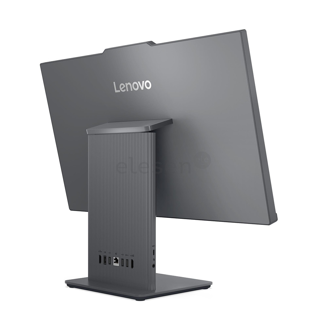 Lenovo IdeaCentre AIO 24ARR9, 23.8'', FHD, 100 Hz, Ryzen 5, 16 GB, 512 GB, pilkas - Stacionarus kompiuteris