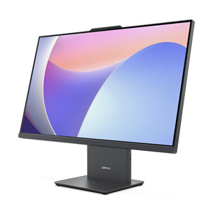 Lenovo IdeaCentre AIO 27ARR9, 27'', FHD, 100 Hz, Ryzen 5, 16 GB, 512 GB, pilkas - Stacionarus kompiuteris