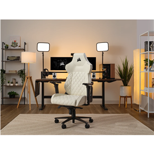 Corsair TC500 LUXE Fabric, белый - Игровой стул
