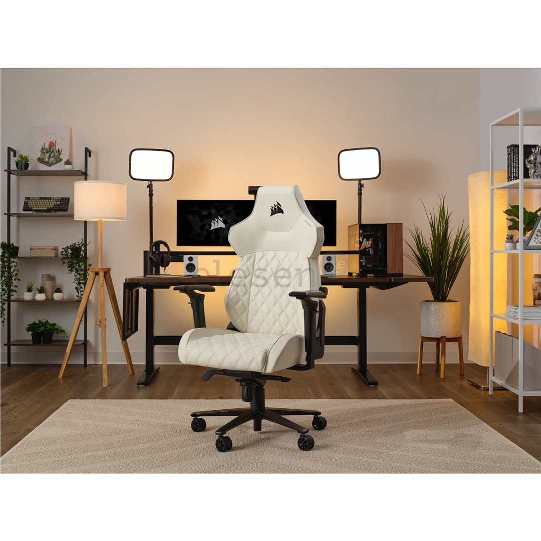 Corsair TC500 LUXE Fabric, белый - Игровой стул