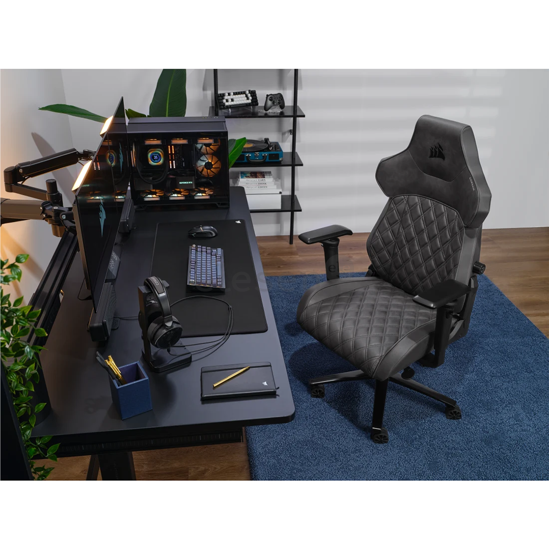 Corsair TC500 LUXE Fabric, черный - Игровой стул