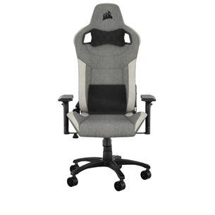 Corsair T3 RUSH Fabric, pilka/balta - Žaidimų kėdė 840006695820