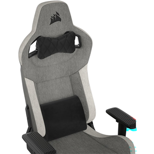 Corsair T3 RUSH Fabric, серый/белый - Игровой стул