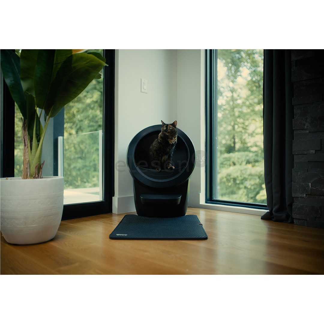 Whisker Litter-Robot LitterTrap, juodas - Kilimėlis kraiko dėžei