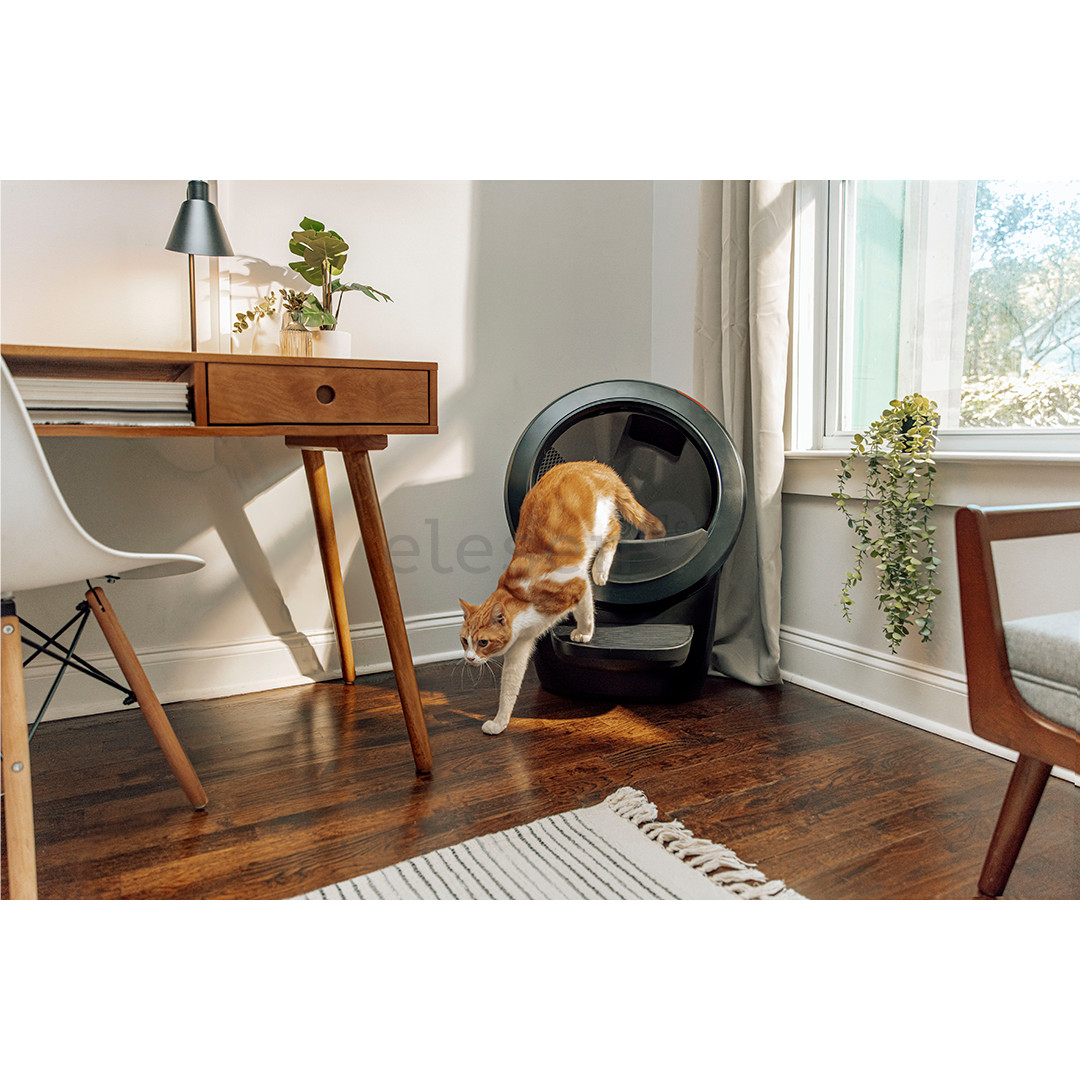 Whisker Litter-Robot 4, juoda - Automatinė savaime išsivalanti kraiko dėžė