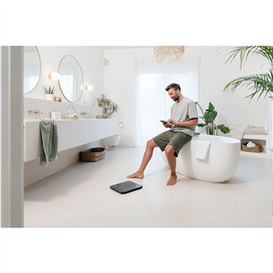 Beurer, WiFi, black - Diagnostic bathroom scale