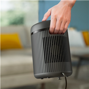 Philips 2000 Series, 1500 W, tamsiai pilkas - Keramikinis šildytuvas