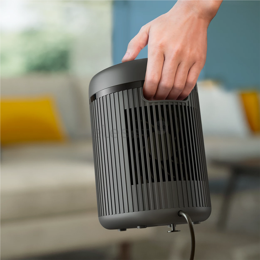 Philips 2000 Series, 1500 W, tamsiai pilkas - Keramikinis šildytuvas