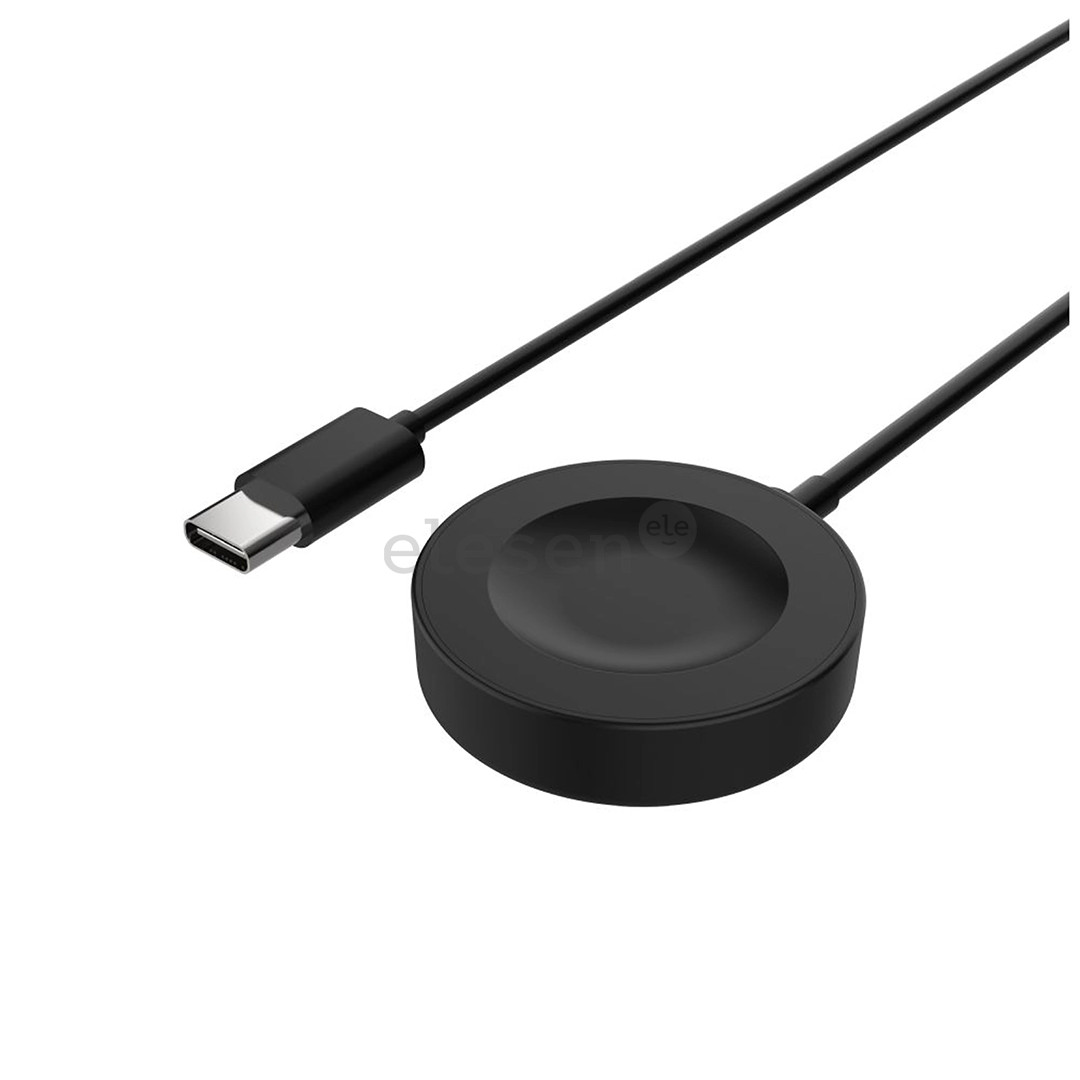 Fixed USB-C Charger, Huawei watch, black - Charger
