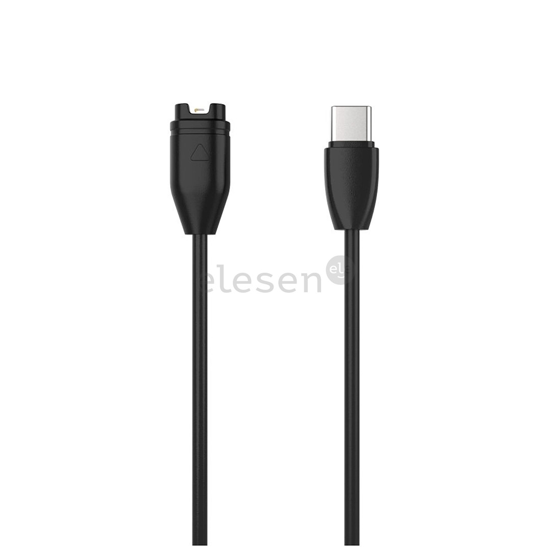 Fixed USB-C Charger, Garmin, black - Charger