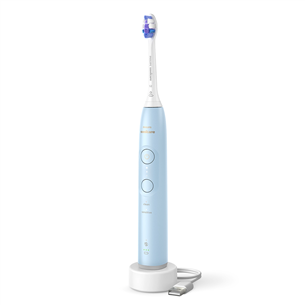 Philips Sonicare Series 6100, šviesiai mėlynas - Elektrinis dantų šepetėlis HX7406/01